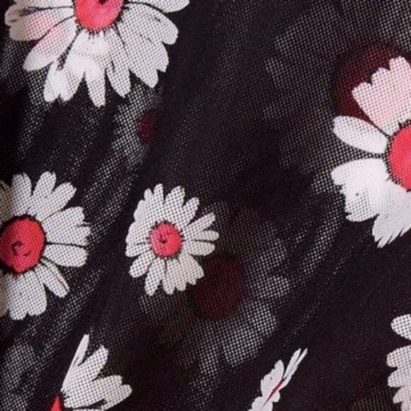 Molly Goddard mesh daisy shirts Black US 10 - Picture 3 of 8